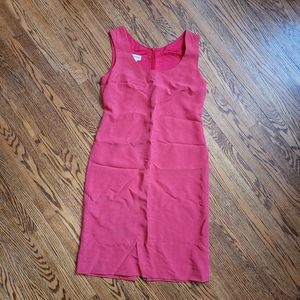 Cherry Red Shift Dress